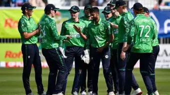 Ireland shock world champions India to win T20I series with one-run victory