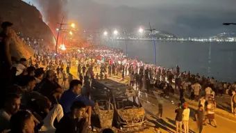 स्पेनमधील सेउटा येथे स्थलांतरितांचे संकट: ४८,००० हून अधिक नागरिक मोरोक्कोला परतले