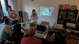 Built around shared reading, discussion and attentive listening, the initiative creates a space where participants can collectively engage with ideas across sound, performance, philosophy and contemporary art while building an international community of exchange.