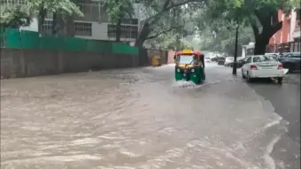 Delhi rains trigger severe waterlogging, traffic chaos across city
