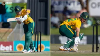 Dewald Brevis hits back-to-back 75s as South Africa bounce back against Zimbabwe after losing against Namibia in Tri-series tournament