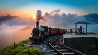 The Darjeeling Toy Train Runs at 15 km/h Through the Himalayan Hills and That Is the Point