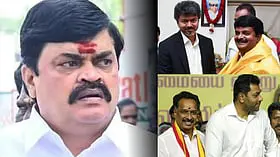 "மணல் அள்ளவும், போஸ்டிங் வாங்கவும் கட்சி மாறிவிட்டார்கள்" - முன்னாள் அமைச்சர் ராஜேந்திர பாலாஜி பரபரப்பு குற்றச்சாட்டு!