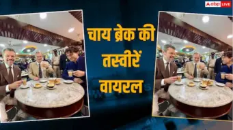 'द ओडिसी' के मुंबई प्रीमियर से पहले क्रिस्टोफर नोलन, टॉम हॉलैंड और मैट डेमन ने लिया देसी चाय का मजा, तस्वीरें वायरल