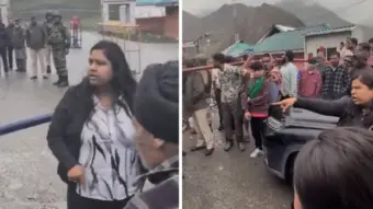 लद्दाख में सुरक्षा चौकी पर महिला के व्यवहार का वीडियो वायरल, पूर्व सैन्य अधिकारियों ने जताई नाराजगी