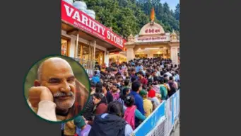 A surge of devotees and tourists in Nainital and Kainchi Dham, traffic jam stretches for 20 km