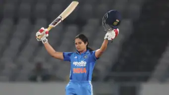 Pratika Rawal's unbeaten ton, Shree Charani's 4/23 help India rout Zimbabwe by 9 wickets