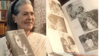 'ബിലോങ്ങിങ്: എ ജേര്‍ണി ഓഫ് ലവ്';  ഇൻസ്റ്റഗ്രാം അക്കൗണ്ടിലെ ആദ്യ പോസ്റ്റില്‍ ആത്മകഥ പരിചയപ്പെടുത്തി സോണിയാ ഗാന്ധി