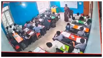 ಡಿಜೆ ಸದ್ದಿನ ನಡುವೆ ಕುಸಿದು ಬಿದ್ದ 2ನೇ ತರಗತಿ ಬಾಲಕಿ ಸಾವು; CCTV ದೃಶ್ಯ ವೈರಲ್