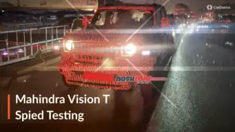 Mahindra Vision T Spied: Could This Be The Electric Thar We've Been Waiting For?