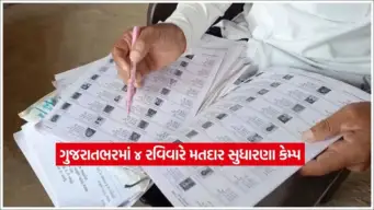 ગુજરાતના મતદારો માટે મહત્વના સમાચાર: મતદાર યાદીમાં નામ ઉમેરવા કે સુધારવા 4 રવિવારે યોજાશે સ્પેસિફિક ડ્રાઇવ