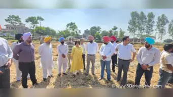 PPCB Chairperson Reena Gupta Interacts with Farmers at Sheron Village