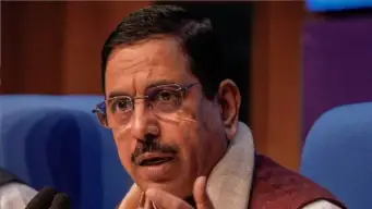 Karnataka SIR row: Pralhad Joshi hits out at DK Shivakumar over CEO office dharna