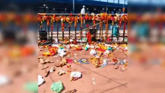 શક્તિપીઠ પાવાગઢમાં નવરાત્રિ દરમિયાન ઉમટેલા લાખો શ્રદ્ધાળુઓએ 35,000 કિલો પ્લાસ્ટિકનો કચરો ઠાલવ્યો