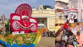 മൈസൂരു ദസറ ജംബൂസവാരിയില്‍ ആദ്യമായി നിശ്ചലദൃശ്യം അവതരിപ്പിച്ച്‌ കേരളം; വിശിഷ്ടാതിഥിയായി മുഖ്യമന്ത്രിയും