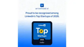 Arrowhead Recognised Among India's Top 20 Tech Startups in LinkedIn's 2026 List