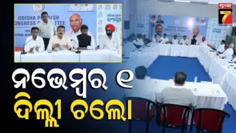 ଏକାଠି ହୋଇ ପଞ୍ଚାୟତ ନିର୍ବାଚନ ଲଢ଼ିବାକୁ ସଂକଳ୍ପ ନେଲେ କଂଗ୍ରେସ ନେତା,  ନଭେମ୍ବର ୧ରେ ଦିଲ୍ଲୀ ଯିବେ ନେତା-କର୍ମୀ