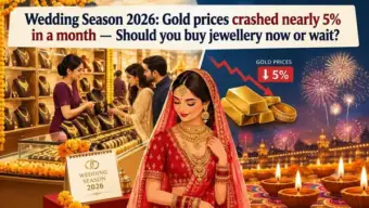 Wedding Season 2026: Gold prices crashed over 5% in a month - Should you buy jewellery now or wait? Experts suggest