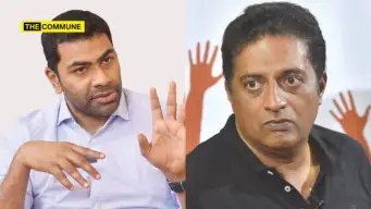 "So-Called 'Intellectual' Outsiders Are Speaking, Stupid Fellows": Vijay's TVK Minister Aadhav Arjuna Cooks Cockroach Prakash Raj Over SIR