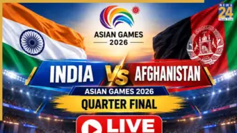 India vs Afghanistan, Asian Games 2026 Quarter Final Live Streaming: Where, when and how to watch IND vs AFG clash free in India
