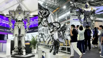 China builds giant humanoid robot taller than two people, weighing 1.2 tonnes
