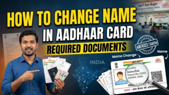 UIDAI Introduces New Rules for Aadhaar Name Updates: Check Document Requirements..!