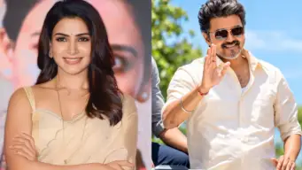Samantha Ruth Prabhu Calls CM Vijay Her 'Lucky Charm', Praises His Political Journey