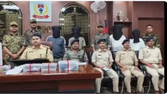 Gumla News: PLFI के जोनल कमांडर विश्राम कोंगाड़ी समेत चार गिरफ्तार, हथियार और कारतूस बरामद