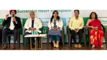 With the help of a green corridor, a donor heart reached in 16 minutes; successful transplant of a 56-year-old patient at Fortis Noida