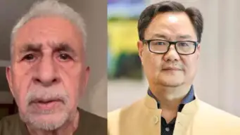 Naseeruddin Shah Calls Himself 'Dimagi Naxal', Kiren Rijiju Labels Actor 'Dangerous Urban Naxal'