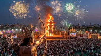 Dussehra 2026 : मुंबईत रावणदहन कुठे पाहाल? गिरगाव चौपाटीसह ठाणे, नवी मुंबईतील प्रमुख ठिकाणांची यादी