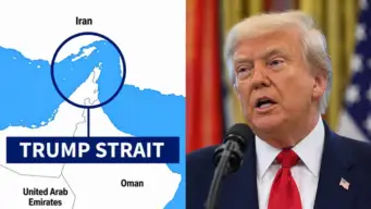Trump shares 'Trump Strait' map amid Iran's Hormuz proposal