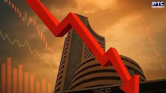 Indian stock market Update : ਸੈਂਸੈਕਸ 460 ਅੰਕ ਡਿੱਗਿਆ, ਨਿਫਟੀ 'ਚ ਵੀ ਦਰਜ ਹੋਈ ਗਿਰਾਵਟ