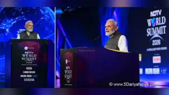 नरेन्द्र मोदी ने नई दिल्ली में एनडीटीवी वर्ल्ड समिट 2026 को संबोधित किया