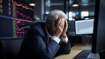 Stock Market Update: Sensex Falls 244 Points, Nifty Down 124 Points After RBI Rate Hike