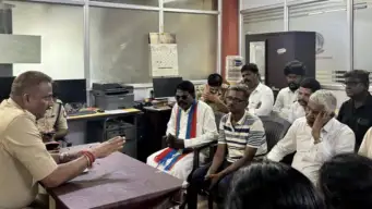 Coimbatore Dalit student's death: Two classmates arrested, parents continue sit-in demanding headmaster's arrest