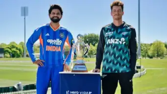 కివీస్‌ 180/5.. భారత్‌ విజయ లక్ష్యం 181 పరుగులు!