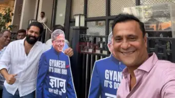'Selfie With Gyanu': MNS Launches Campaign In Dadar Demanding CEC Gyanesh Kumar's Resignation Over SIR Row| VIDEO