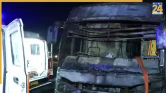 Yamuna Expressway Bus Fire: 19 challans, permit violations, underaged driver - Shocking 'black record' of bus that killed 9