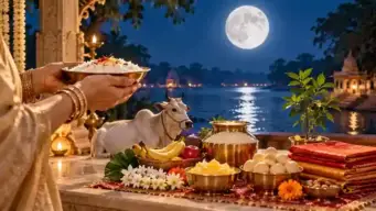 Sharad Poonam Dan Dharm  શરદ પૂર્ણિમાની રાત્રે ચંદ્ર દર્શન સાથે કરો આ ૫ વસ્તુઓનું દાન, કંગાળ પણ બની જશે ધનવાન