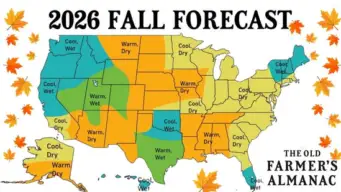 Old Farmer's Almanac weather forecast for October 1-10: What weather will the US see?