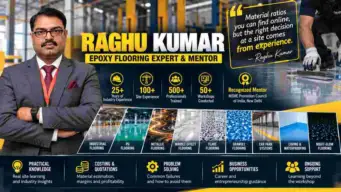 Raghu Kumar Empowering the Next Generation of Epoxy Flooring Professionals Through Industry-Focused Practical Training