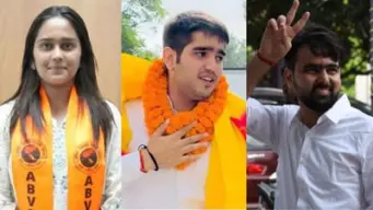 DUSU ନିର୍ବାଚନ ଫଳାଫଳ ଘୋଷଣା : ୪ଟି ପଦବୀରୁ ୩ଟିରେ ବିଜୟୀ ହେଲା ABVP