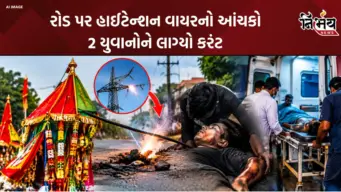 Vadodara માં રામદેવ પીરના નેજા સરઘસ દરમિયાન મોટી દુર્ઘટના: હાઈટેન્શન લાઈનથી 2 યુવાનોને લાગ્યો કરંટ
