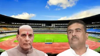 ডুরান্ড ফাইনালে বাড়তি জৌলুস, যুবভারতীতে একসঙ্গে মুখ্যমন্ত্রী ও প্রতিরক্ষামন্ত্রী