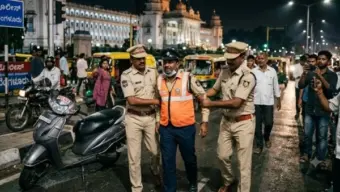 ಬೆಂಗಳೂರಿನಲ್ಲಿ ನಕಲಿ ಪೊಲೀಸ್ ಅಸಲಿ ಆಟ: ಯೂನಿಫಾರ್ಮ್ ಧರಿಸಿ ಬೈಕ್ ಸವಾರರಿಂದ ಹಣ ವಸೂಲಿ ಮಾಡ್ತಿದ್ದ ಖದೀಮ ಲಾಕ್