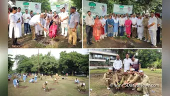 निरंकारी मिशन ने 'वननेस वन' के तहत चंडीगढ़ में किया पौधारोपण