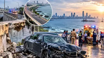రోడ్డుపై BMW బీభత్సం, స్పాట్‌లో ముగ్గురు మృతి, ముంబైలో ఘోర రోడ్డు ప్రమాదం