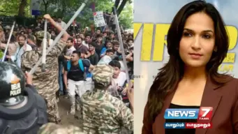 மாணவர்களின் குரல்களை மரியாதையுடன் கேட்க வேண்டும் - சௌந்தர்யா ரஜினிகாந்த்.!