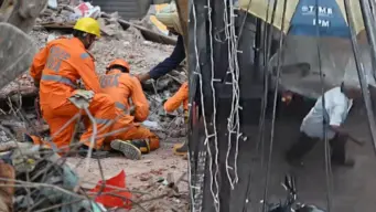 Delhi Building Collapse  :   ઇમારત ધરાશાયીનો લાઈવ વિડીયો, અત્યાર સુધી 6નાં મોત